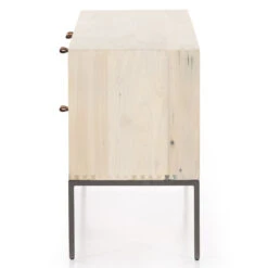 Trey Dove Industrial Media Console Cabinet 69" -Famous Furniture Shop 107315 005 SID 1 55869.1681791735