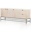 Trey Dove Solid Wood Buffet Sideboard 72"