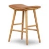 Union Sedona Butterscotch Leather Counter Stool -Famous Furniture Shop 107656 008 1 52716.1615082662
