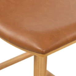 Union Sedona Butterscotch Leather Counter Stool -Famous Furniture Shop 107656 008 6 94130.1615082667