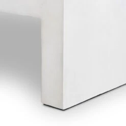 Parish Indoor / Outdoor White Concrete Coffee Table 60" -Famous Furniture Shop 107703 003 DET 2 69052.1655124632