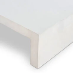 Parish Indoor / Outdoor White Concrete Coffee Table 60" -Famous Furniture Shop 107703 003 DET 3 94847.1655124626