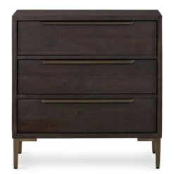 Wyeth Dark Reclaimed Wood 3 Drawer Dresser -Famous Furniture Shop 108381 006 FRT 1 61773.1698409162