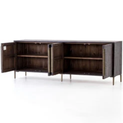 Wyeth Dark Carbon 4 Door Sideboard -Famous Furniture Shop 108384 004 OPN 1 60670.1672872541