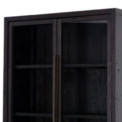Wyeth Dark Reclaimed Wood Cabinet 21 Wyeth Dark Reclaimed Wood Cabinet -Famous Furniture Shop 108388 005 DET 6 92738.1698412390