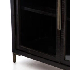 Wyeth Dark Reclaimed Wood Cabinet 25 Wyeth Dark Reclaimed Wood Cabinet -Famous Furniture Shop 108388 005 DET 7 68957.1698412386