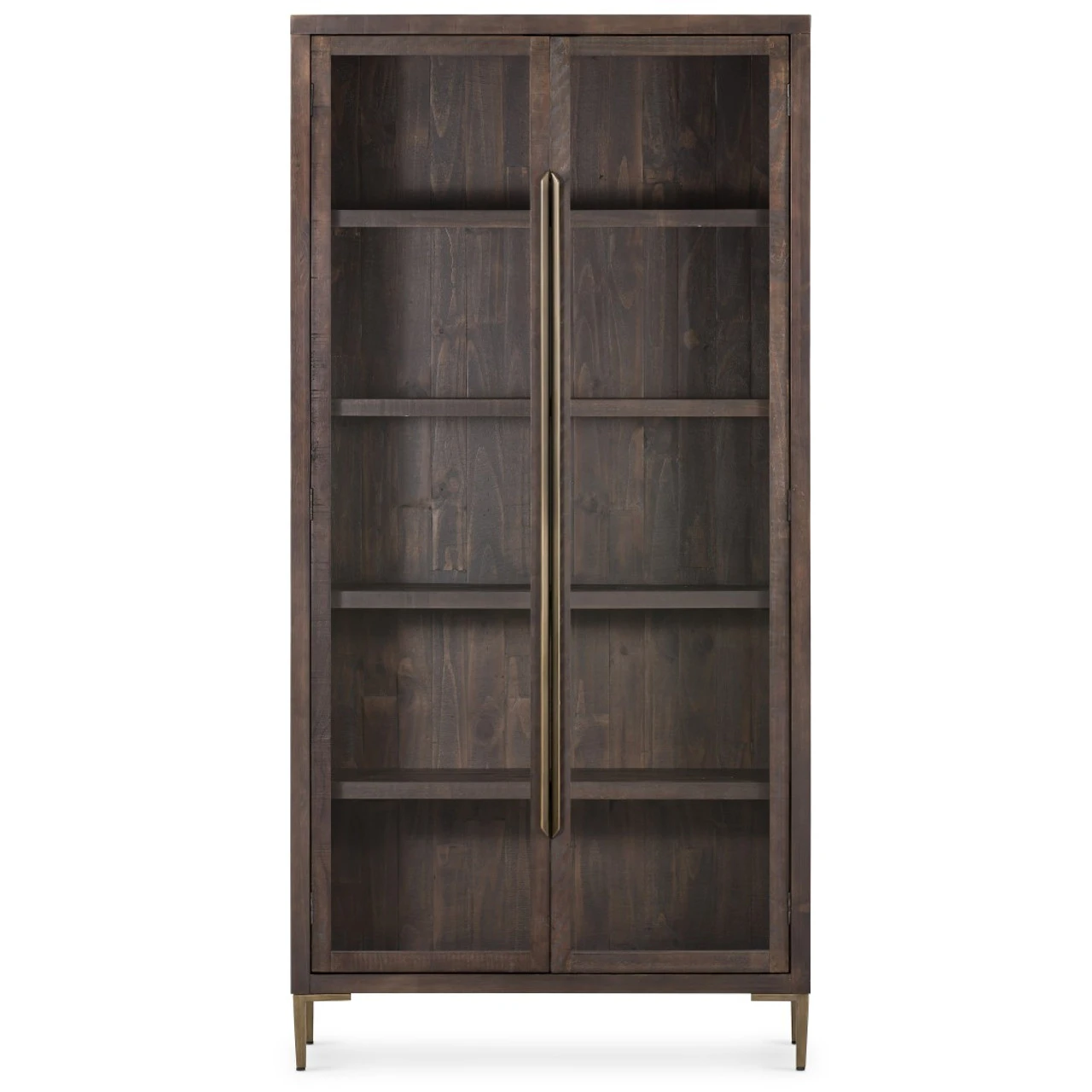 Wyeth Dark Reclaimed Wood Cabinet 6 Wyeth Dark Reclaimed Wood Cabinet - Image 4