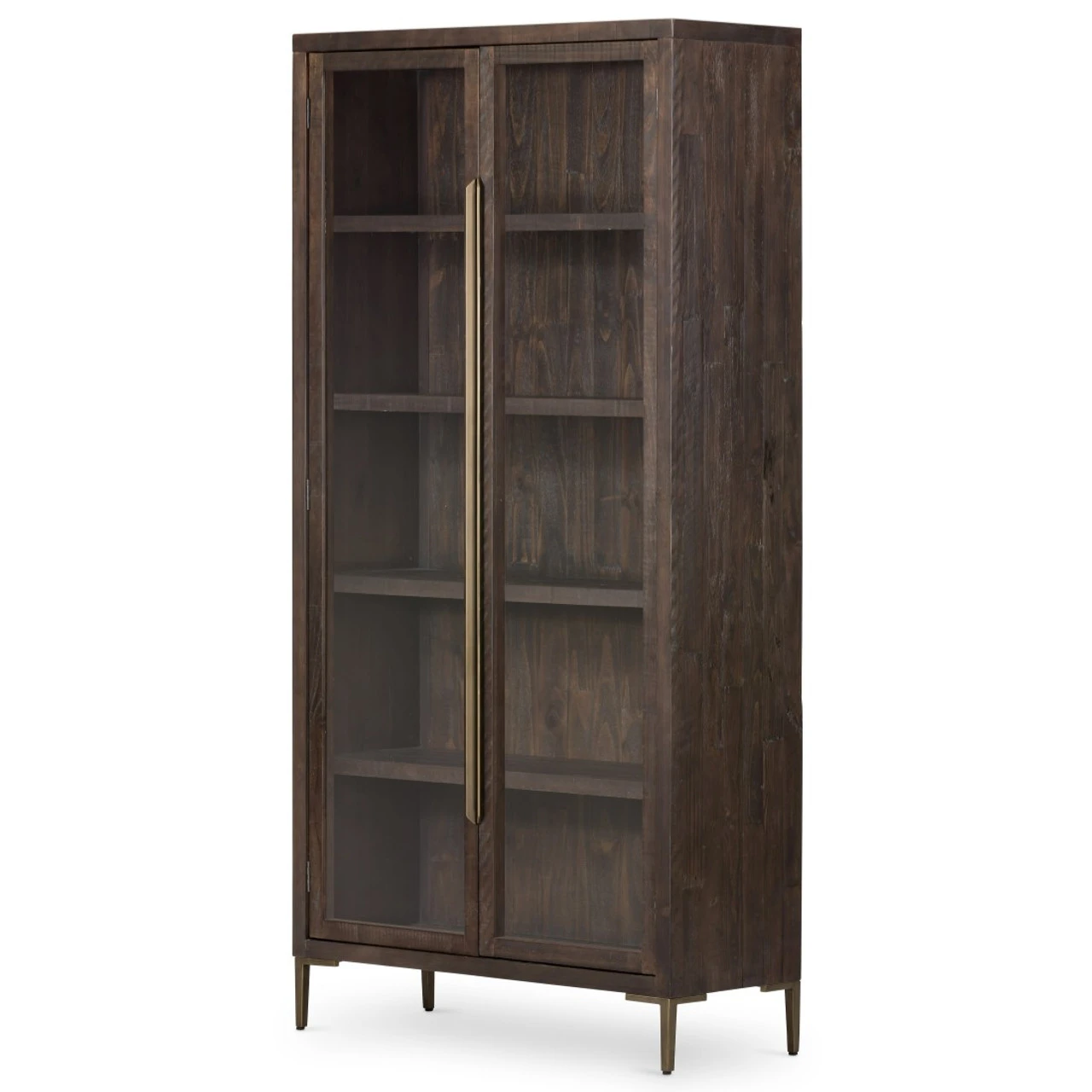 Wyeth Dark Reclaimed Wood Cabinet 3 Wyeth Dark Reclaimed Wood Cabinet