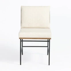 Crete Beige Upholetered Oak Wood Back Dining Chair -Famous Furniture Shop 108419 001 4 24803.1614535715