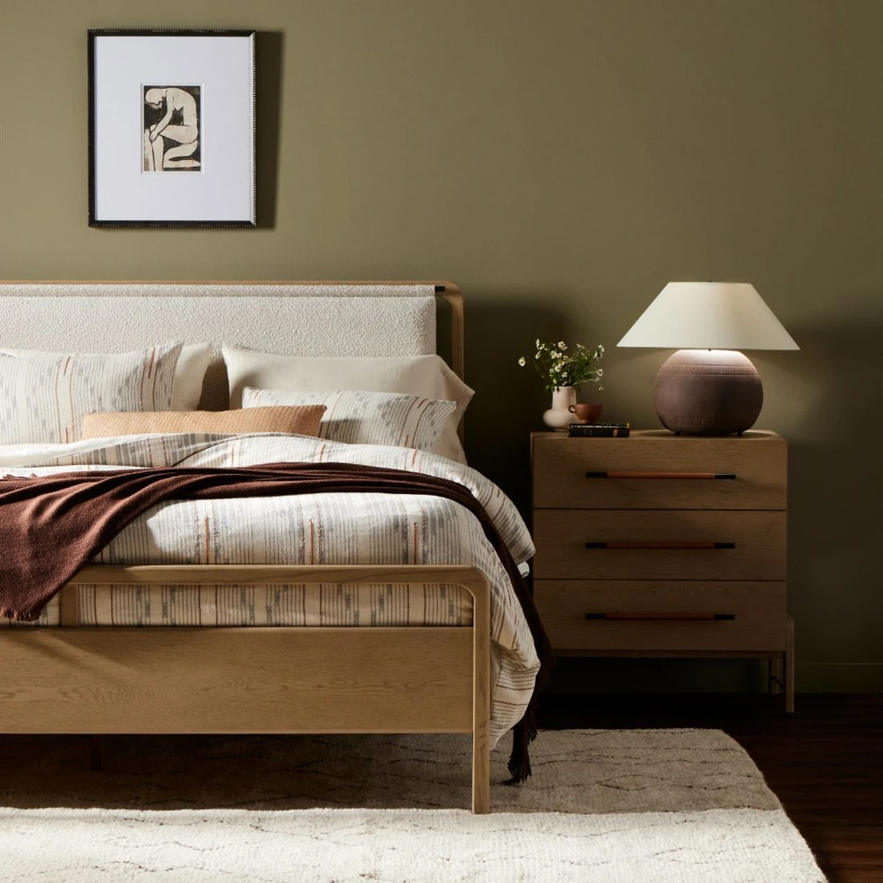 Rosedale Yucca Oak Knoll Natural Platform Bed 4 Rosedale Yucca Oak Knoll Natural Platform Bed - Image 2