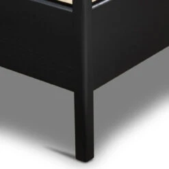 Rosedale Ebony Oak Bed Frame -Famous Furniture Shop 108480 013 DET 6 64479.1668355179
