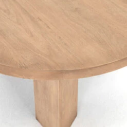 Mesa Light Brushed Round Coffee Table -Famous Furniture Shop 108601 001 7 53039.1614106068