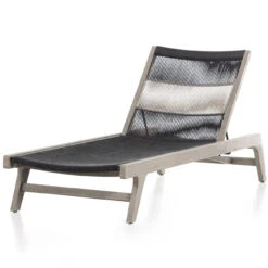 Julian Weathered Grey Outdoor Chaise