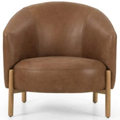 Enfield Palermo Cognac Leather Chair -Famous Furniture Shop 108626 004 FRT 1 19819.1671080082