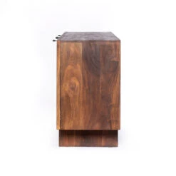 Goldie Toasted Wood Woven Cane 4 Door Sideboard 70" -Famous Furniture Shop 108658 001 SID 1 30601.1671046457