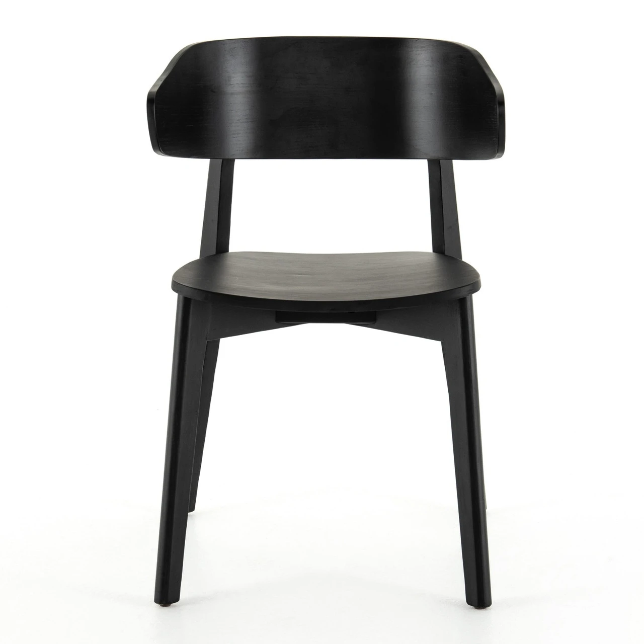 Franco Black Veneer Dining Chair 5 Franco Black Veneer Dining Chair - Image 3