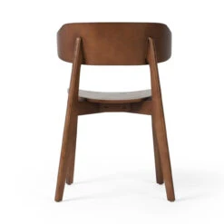 Franco Modern Brown Wood Dining Side Chair -Famous Furniture Shop 108716 005 BCK 1 1 88571.1694016746