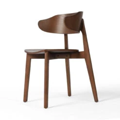 Franco Modern Brown Wood Dining Side Chair -Famous Furniture Shop 108716 005 DET 1 1 37120.1694016743