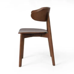 Franco Modern Brown Wood Dining Side Chair -Famous Furniture Shop 108716 005 SID 1 1 21039.1694016745