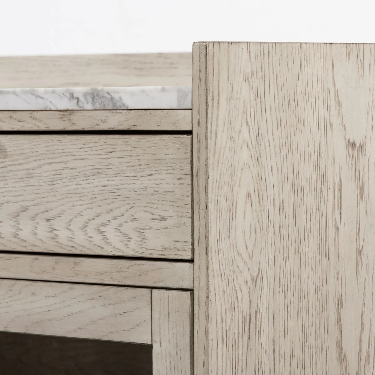 Viggo 4 Door Vintage White Oak Sideboard 72" 15 Viggo 4 Door Vintage White Oak Sideboard 72" - Image 13