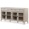 Viggo 4 Door Vintage White Oak Sideboard 72" -Famous Furniture Shop 108753 001 1 81838.1614044659