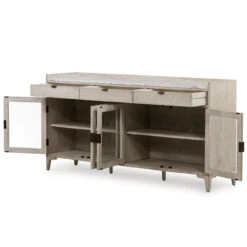 Viggo 4 Door Vintage White Oak Sideboard 72" 22 Viggo 4 Door Vintage White Oak Sideboard 72" -Famous Furniture Shop 108753 001 5 61842.1614044702