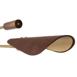 Astrid Wood And Leather Modern Chandelier - Brass -Famous Furniture Shop 108769 001 DET 1 66778.1626209321