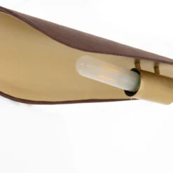 Astrid Dark Brown Leather Floor Lamp -Famous Furniture Shop 108773 001 10 75984.1615091556