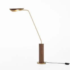 Astrid Dark Brown Leather Floor Lamp -Famous Furniture Shop 108773 001 11 83019.1615091564