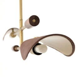 Astrid Double Pendant-D Brown Leather -Famous Furniture Shop 108776 001 10 53770.1614043262