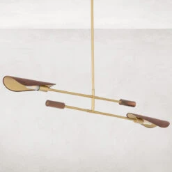 Astrid Double Pendant-D Brown Leather -Famous Furniture Shop 108776 001 3 46117.1614043257