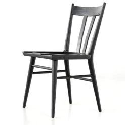 Gregory Black Oak Dining Chair -Famous Furniture Shop 108800 001 3 40377.1613003448