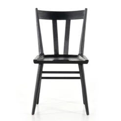 Gregory Black Oak Dining Chair -Famous Furniture Shop 108800 001 4 89993.1613003519