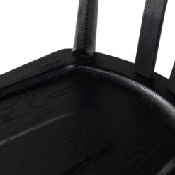 Gregory Black Oak Dining Chair -Famous Furniture Shop 108800 001 9 20597.1613003524