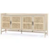 Caprice Woven Cane 4 Door Sideboard 72" -Famous Furniture Shop 108909 001 PRM 1 85508.1596642291