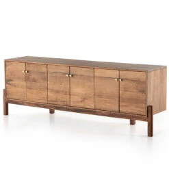Reza Mid Century Modern Acacia Wood Media Console 84" -Famous Furniture Shop 108962 001 PRM 1 1 90589.1691602209