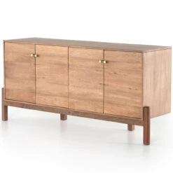 Reza Mid Century Modern Acacia Wood Media Console 70" -Famous Furniture Shop 109029 001 PRM 1 99890.1672868410