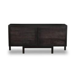 Reza Mid Century Modern Black Wood Media Console 70" -Famous Furniture Shop 109029 003 BCK 1 1 00482.1691604564