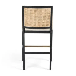 Antonia Cane Brushed Ebony Bar Stool -Famous Furniture Shop 109035 001 5 19245.1614306964