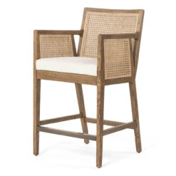 Antonia Cane Toasted Nettlewood Counter Stool