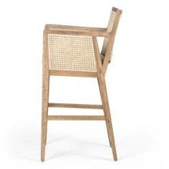 Antonia Cane Toasted Nettlewood Bar Stool -Famous Furniture Shop 109035 004 4 02535.1626292216