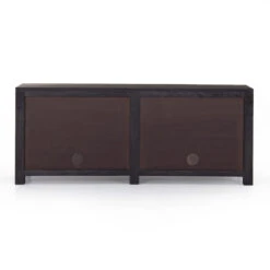 Tilda Black Woven Cane 4 Arched Door Sideboard 78" -Famous Furniture Shop 109085 002 BCK 1 1 33127.1596664531
