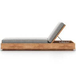 Kinta Natural Teak Outdoor Chaise -Famous Furniture Shop 109167 003 SID 1 31747.1624315887