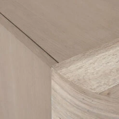 Liv Pale Oak Sculptural 4 Door Oak Sideboard 74" -Famous Furniture Shop 109296 001 10 85361.1614823188