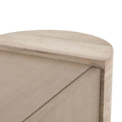 Liv Pale Oak Sculptural 4 Door Oak Sideboard 74" -Famous Furniture Shop 109296 001 11 71229.1614823185