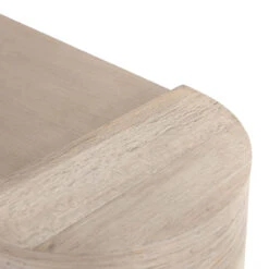 Liv Pale Oak Sculptural 4 Door Oak Sideboard 74" -Famous Furniture Shop 109296 001 12 71573.1614823184