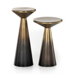Cameron Ombre Antique Brass Accent Tables, Set Of 2 13 Cameron Ombre Antique Brass Accent Tables, Set Of 2 -Famous Furniture Shop 109346 001 3 95807.1614651061