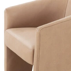 Fae Palermo Nude Leather Chair -Famous Furniture Shop 109385 007 DET 2 69490.1671230527