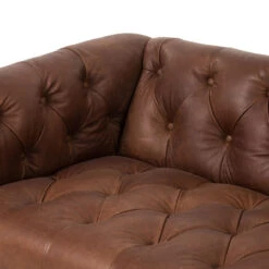 Maxx Heirloom Sienna Leather Sofa 86" -Famous Furniture Shop 109492 003 DET 3 58833.1670006472
