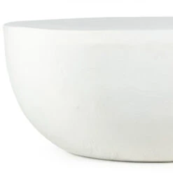 Basil Matte White Rust Outdoor Coffee Table -Famous Furniture Shop 109673 003 DET 5 35246.1653639535